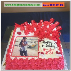 Bánh Sinh Nhật In Hình Ảnh - H719